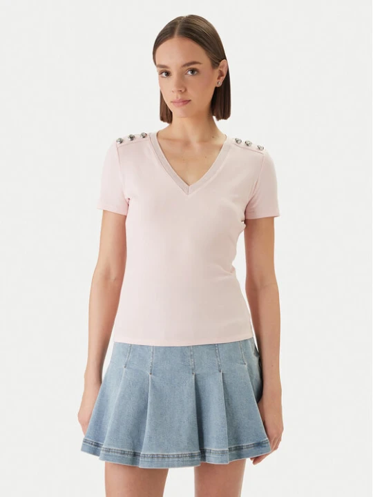 Zdjęcie produktu Morgan Bluzka 251-DOMANI Różowy Slim Fit