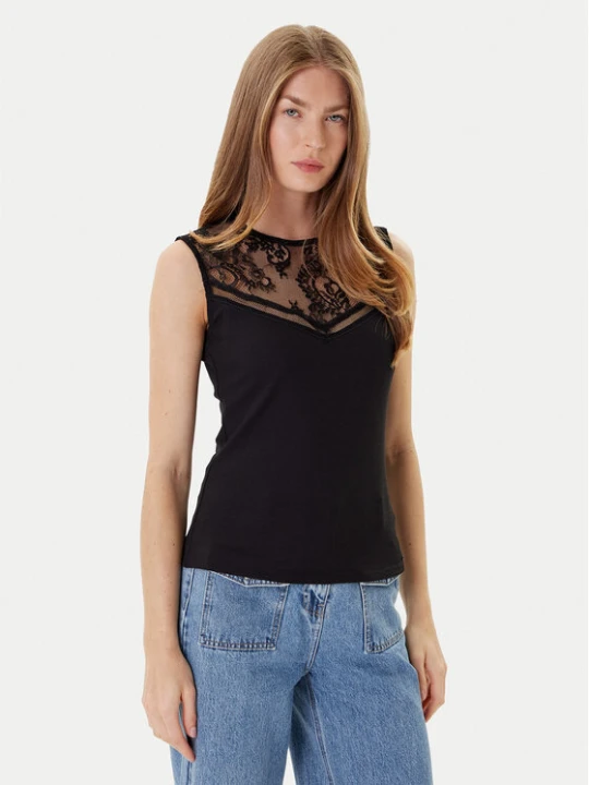 Zdjęcie produktu Morgan Bluzka 252-DALI Czarny Slim Fit
