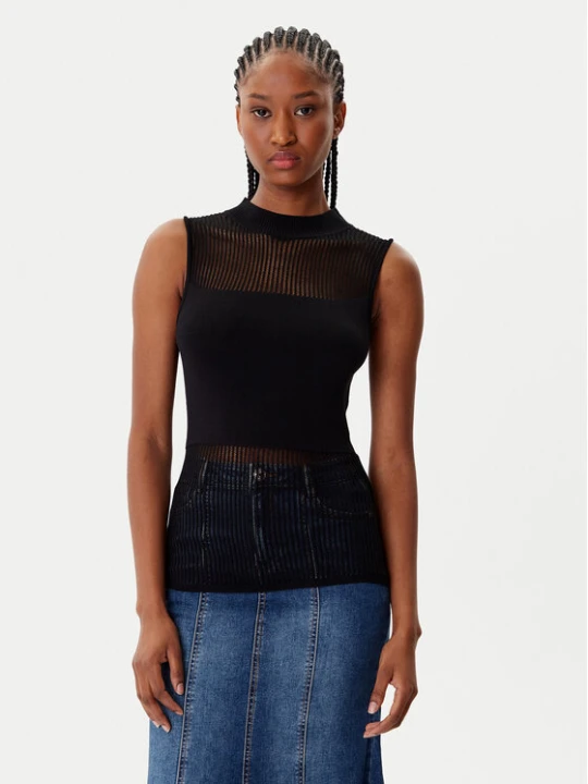 Zdjęcie produktu Morgan Bluzka 252-MJULIE Czarny Slim Fit