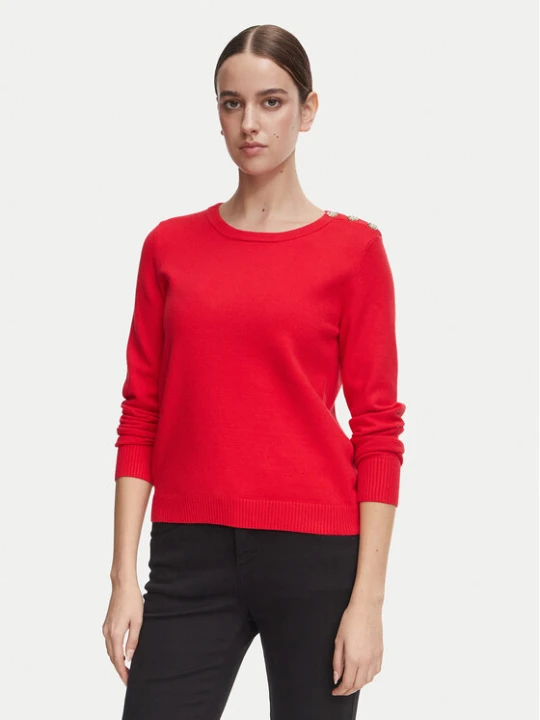 Zdjęcie produktu Morgan Bluzka 262-MKISSO Czerwony Slim Fit