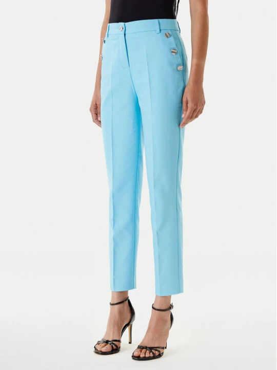 Zdjęcie produktu Morgan Chinosy 251-PKY.F Turkusowy Slim Fit