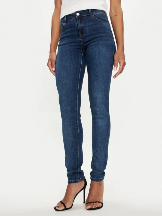 Zdjęcie produktu Morgan Jeansy 201-POM.P Granatowy Slim Fit
