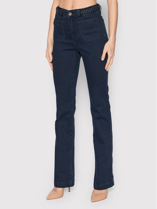 Zdjęcie produktu Morgan Jeansy 221-PSVEN Granatowy Bootcut Fit