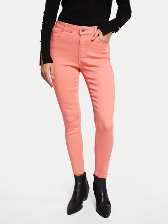 Zdjęcie produktu Morgan Jeansy 241-POLIA1 Koralowy Skinny Fit