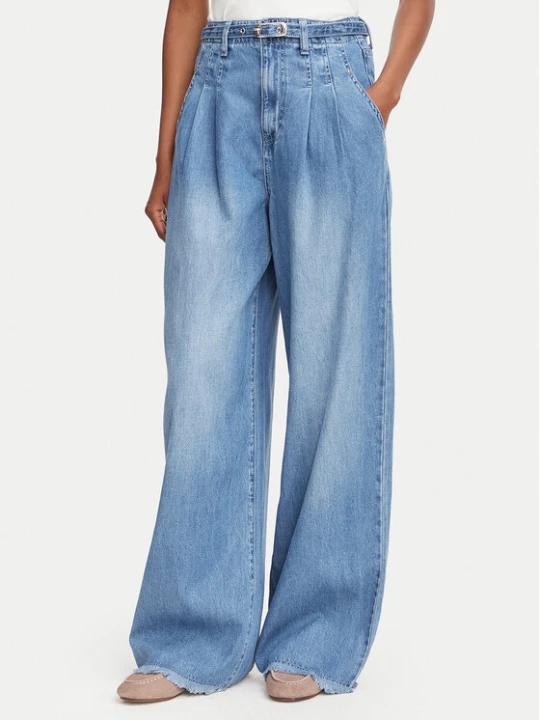 Zdjęcie produktu Morgan Jeansy 262-PELIAM Niebieski jasny Wide Leg