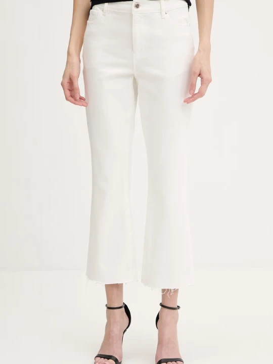 Zdjęcie produktu Morgan jeansy bootcut damskie biały