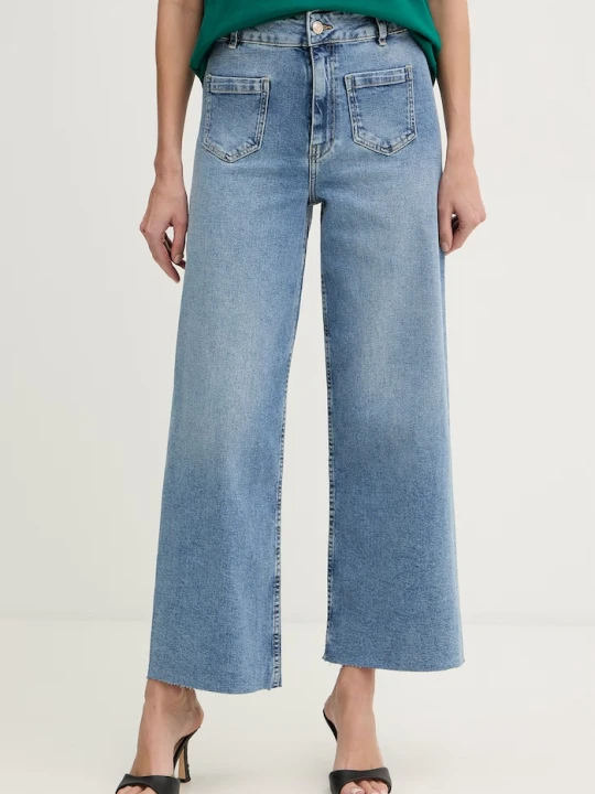 Zdjęcie produktu Morgan jeansy relaxed fit damskie niebieski