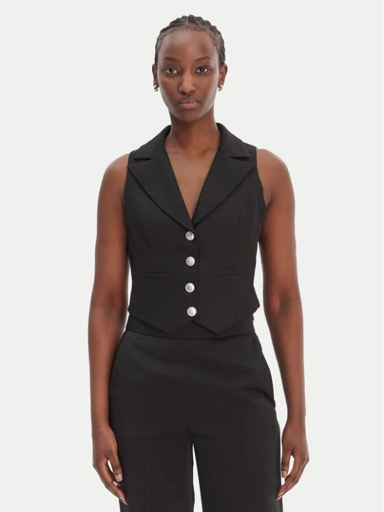 Zdjęcie produktu Morgan Kamizelka 251-CJANA.F Czarny Slim Fit