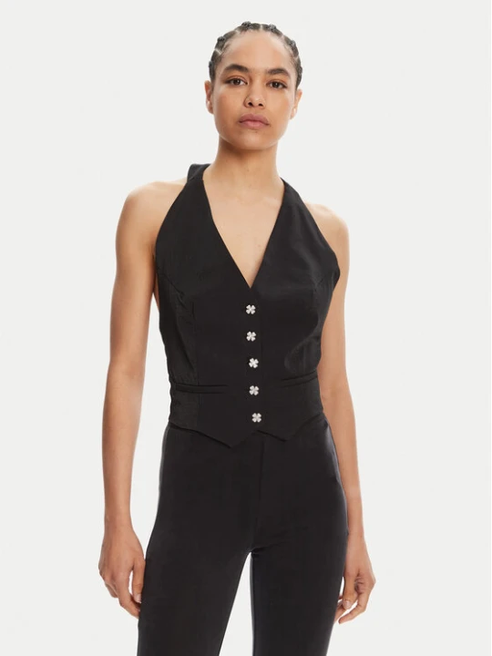 Zdjęcie produktu Morgan Kamizelka 251-CTEO.F Czarny Slim Fit