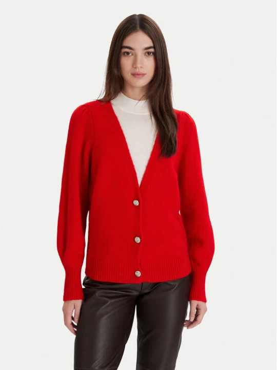 Zdjęcie produktu Morgan Kardigan 252-MGOJI Czerwony Regular Fit