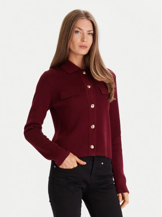 Zdjęcie produktu Morgan Kardigan 252-MIMDIE Bordowy Regular Fit