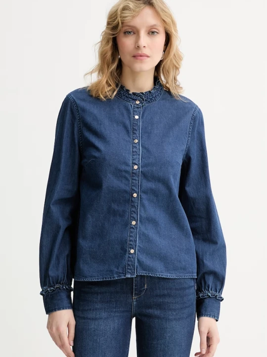 Zdjęcie produktu Morgan koszula damska jeansowa granatowy