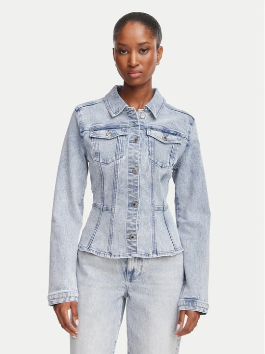 Zdjęcie produktu Morgan Kurtka jeansowa 262-VILIKA Niebieski jasny Slim Fit
