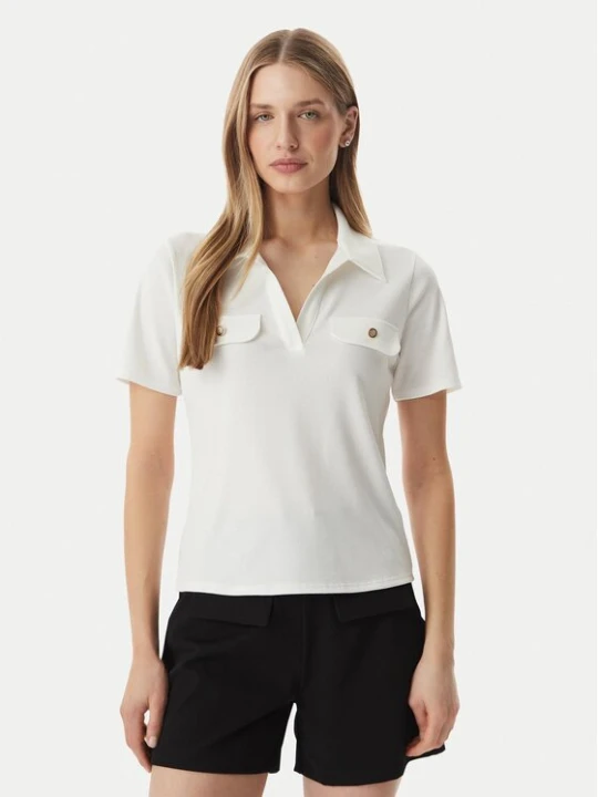 Zdjęcie produktu Morgan Polo 251-DROSSO Biały Regular Fit