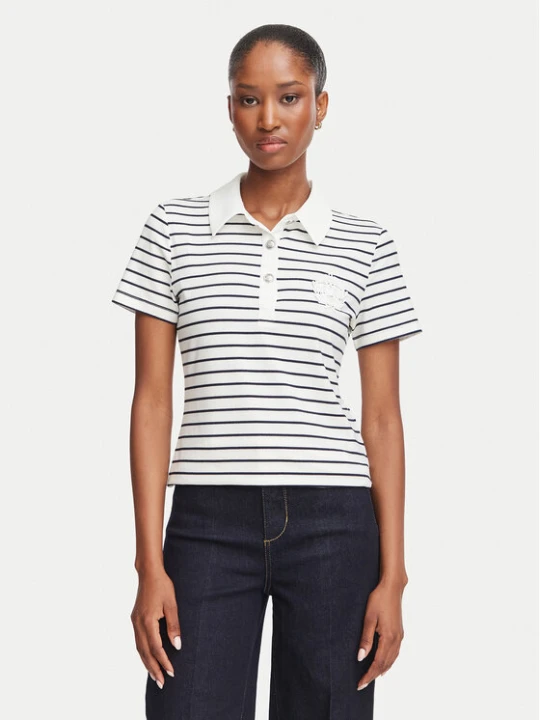 Zdjęcie produktu Morgan Polo 262-DPOLIS Kremowy Regular Fit