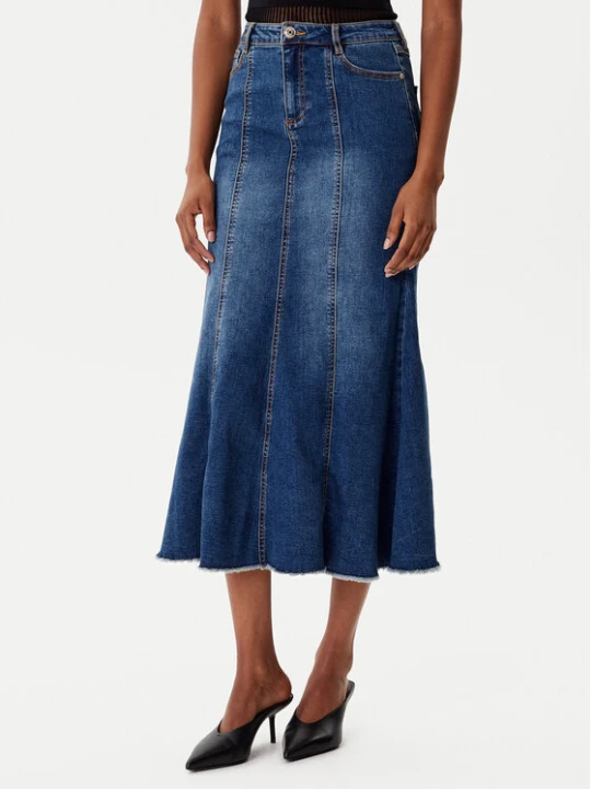 Zdjęcie produktu Morgan Spódnica jeansowa 252-JAFTER Niebieski Slim Fit