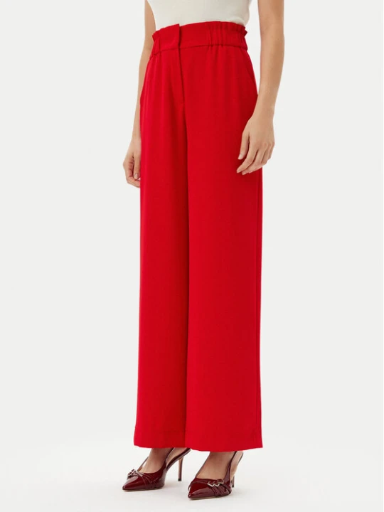 Zdjęcie produktu Morgan Spodnie palazzo 242-PBIRD Czerwony Wide Leg