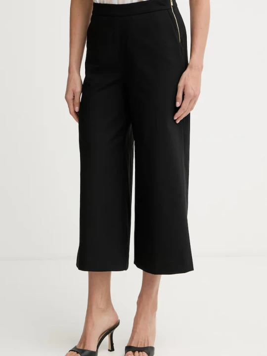 Zdjęcie produktu Morgan spodnie wide leg damskie czarny