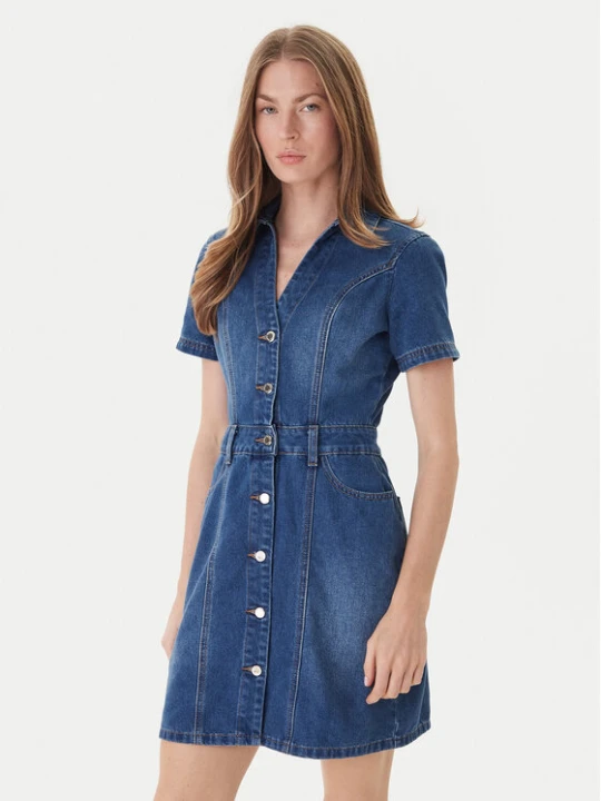 Zdjęcie produktu Morgan Sukienka jeansowa 241-ROGLA Niebieski Regular Fit
