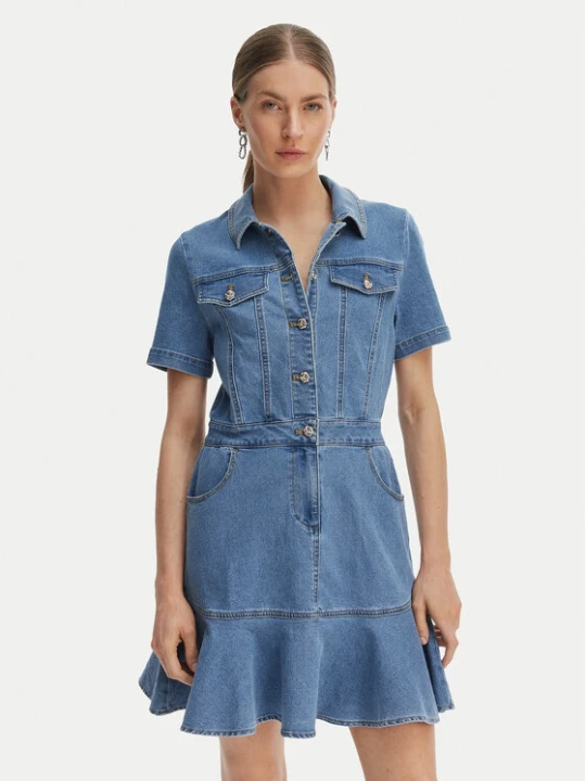 Zdjęcie produktu Morgan Sukienka jeansowa 261-RIGHT Niebieski Slim Fit