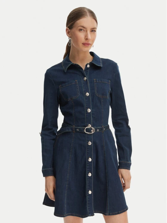 Zdjęcie produktu Morgan Sukienka jeansowa 261-RODEX Granatowy Slim Fit