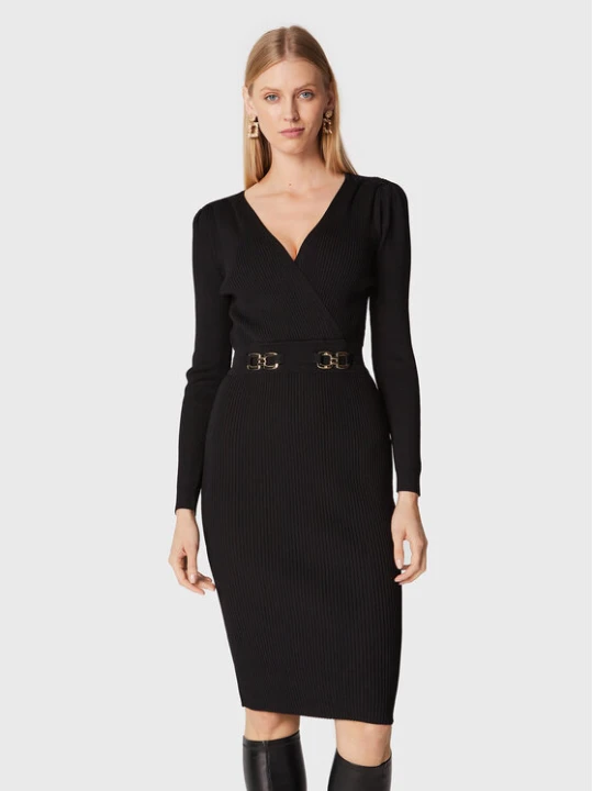 Zdjęcie produktu Morgan Sukienka koktajlowa 222-RMBIZ Czarny Slim Fit