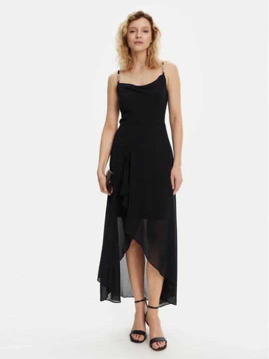 Zdjęcie produktu Morgan Sukienka koktajlowa 251-REMA Granatowy Slim Fit