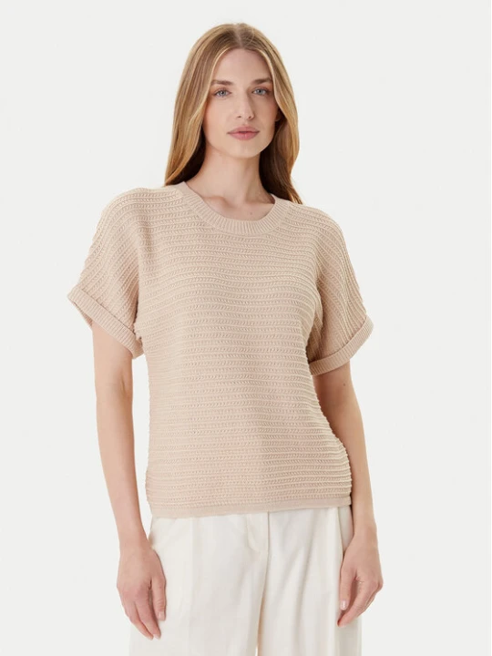 Zdjęcie produktu Morgan Sweter 252-MVIET Beżowy Relaxed Fit