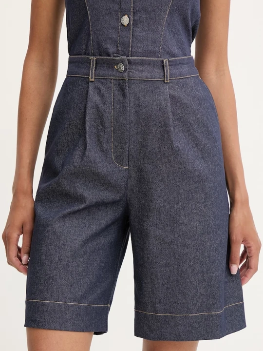 Zdjęcie produktu Morgan szorty damskie jeansowe SHAN granatowy