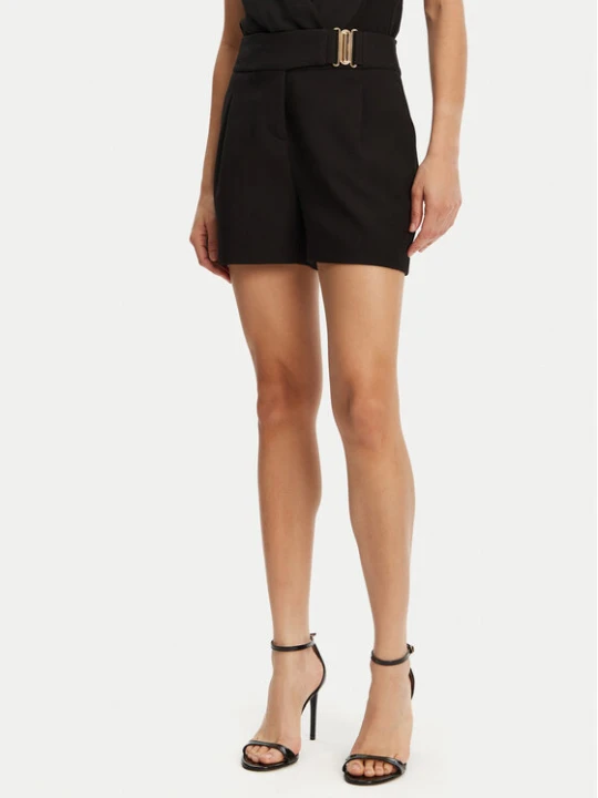 Zdjęcie produktu Morgan Szorty materiałowe 251-SHOU.F Czarny Wide Leg