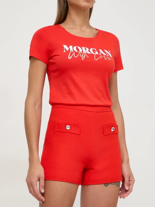 Zdjęcie produktu Morgan szorty SHLOLA czerwony