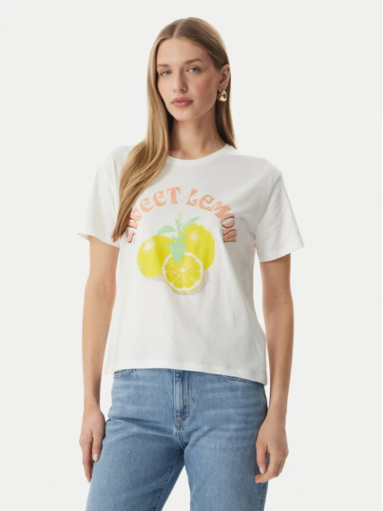 Zdjęcie produktu Morgan T-Shirt 261-DLEMON Biały Regular Fit