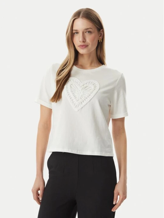 Zdjęcie produktu Morgan T-Shirt 261-DUROUJ Biały Regular Fit