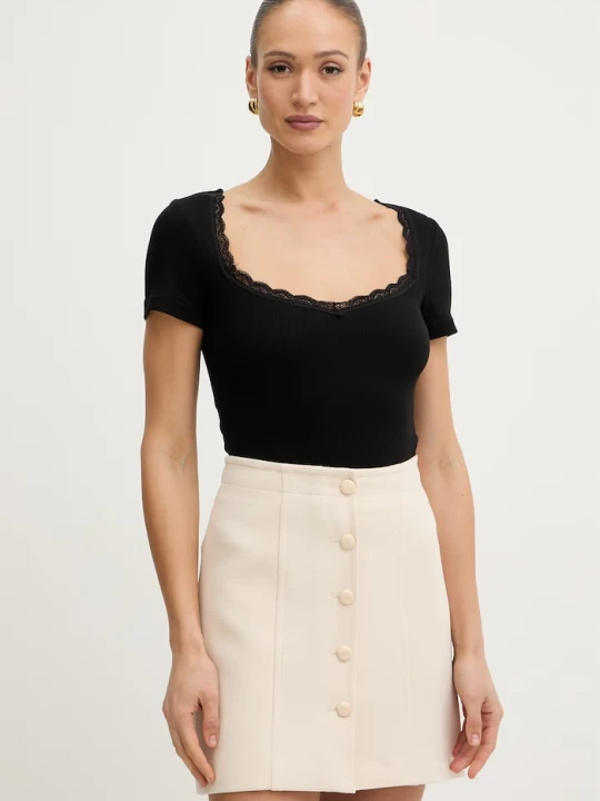 Zdjęcie produktu Morgan t-shirt damski czarny