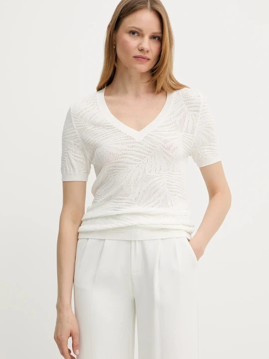 Zdjęcie produktu Morgan t-shirt MPALM beżowy