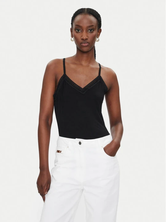 Zdjęcie produktu Morgan Top 192-BARBA.N Czarny Slim Fit