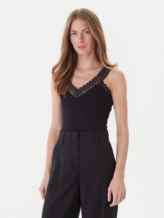 Zdjęcie produktu Morgan Top 242-DNAE Czarny Slim Fit