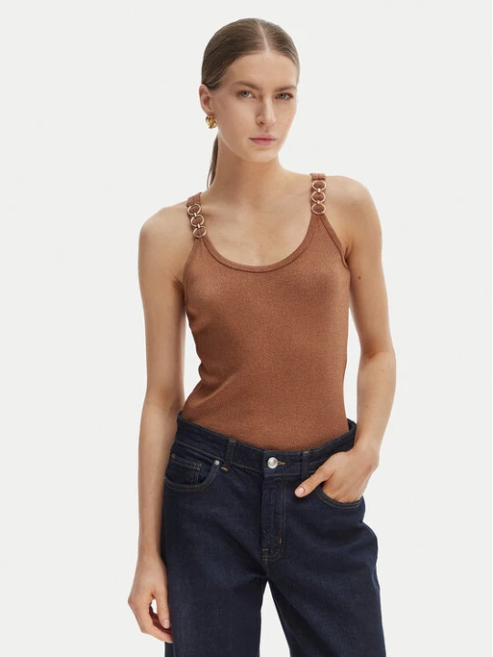 Zdjęcie produktu Morgan Top 251-DIDOA Miedziany Slim Fit