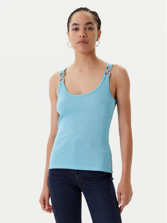 Zdjęcie produktu Morgan Top 251-DIDONI Turkusowy Slim Fit