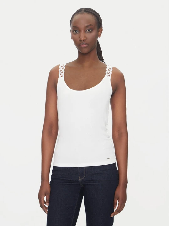 Zdjęcie produktu Morgan Top 251-DOUBI Biały Slim Fit