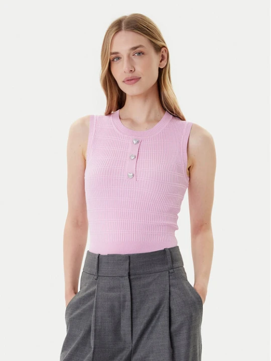 Zdjęcie produktu Morgan Top 252-MJILA Różowy Slim Fit