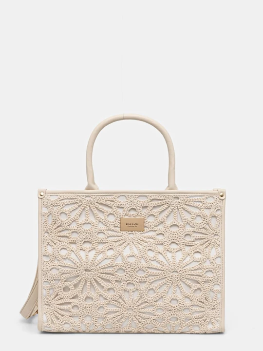 Zdjęcie produktu Morgan torebka shopper damska beżowy