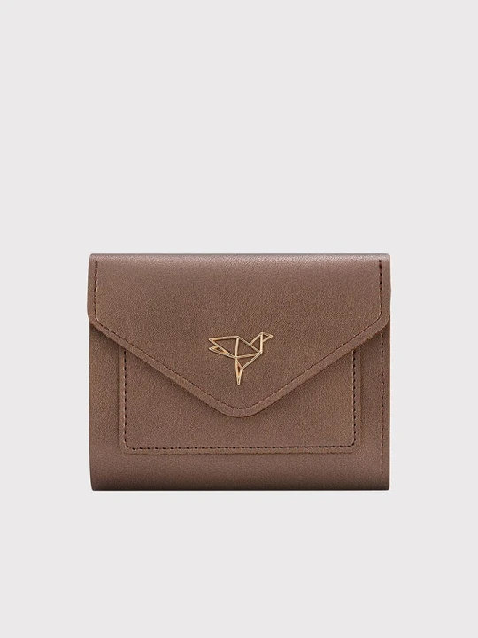 Zdjęcie produktu MORI Portfel w kolorze jasnobrązowym - 12 x 10 x 3 cm rozmiar: onesize