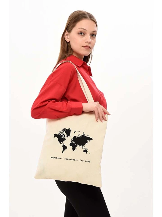 Zdjęcie produktu MORI Torebka w kolorze kremowym - 25 x 40 x 8 cm rozmiar: onesize