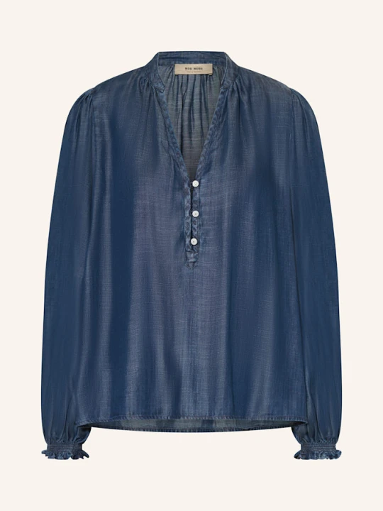 Zdjęcie produktu Mos Mosh Bluzka Mmtazzin W Stylu Jeansowym blau GRANATOWY
