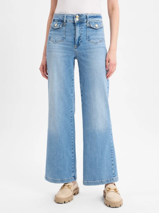 Zdjęcie produktu MOS MOSH Dżinsy bootcut - MMColette Kobiety niebieski