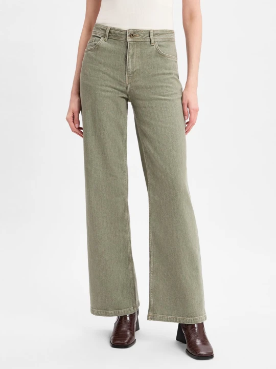 Zdjęcie produktu MOS MOSH Dżinsy bootcut - MMDARA Kobiety Bawełna zielony