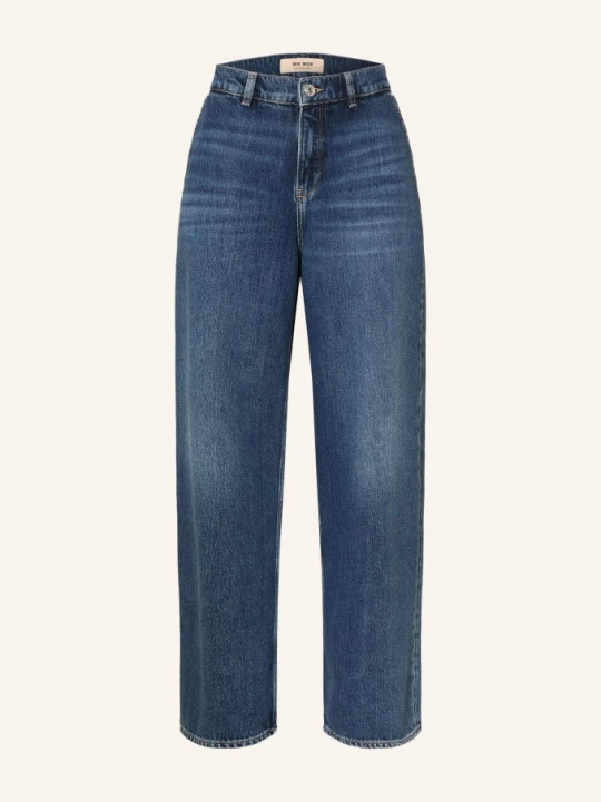 Zdjęcie produktu Mos Mosh Dżinsy Z Szerokimi Nogawkami Mmdara Verneza blau 447 DARK BLUE