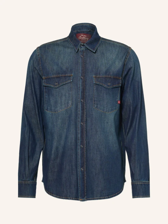Zdjęcie produktu Mos Mosh Gallery Koszula Dżinsowa Mmgdavid Comfort Fit blau GRANATOWY