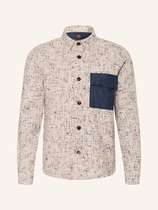 Zdjęcie produktu Mos Mosh Gallery Koszula Typu Overshirt Z Tkaniny Bouclé Mmgwilson weiss biały